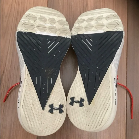 Under Armour Wom 7.5 Shoes Academy Blue Project Rock 2 Training Lightweight Run - Picture 5 of 11